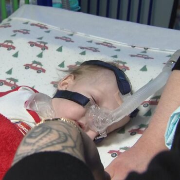 The children and families spending a ‘different’ Christmas in hospital