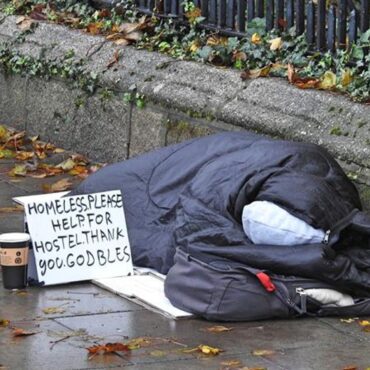 Ministers ‘falling short’ with plan to halve homelessness, charities warn
