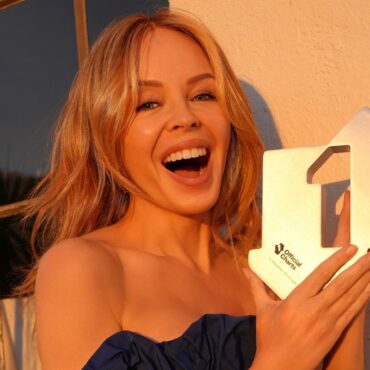 Kylie Minogue secures her first Christmas number one in UK