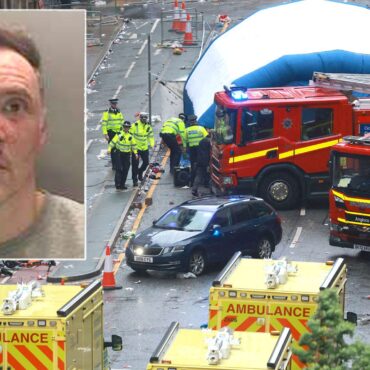 ‘Hero’ pedestrian climbed into car of Liverpool parade attacker to stop him, court hears