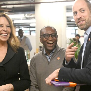 William marks 20 years as patron of homelessness charity Diana championed