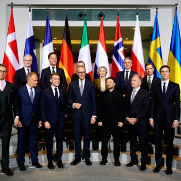 European leaders back ‘multinational force’ to secure peace in Ukraine