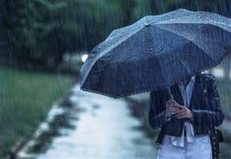 Weather warning issued as heavy rain hits the county