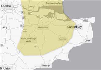 Forecasters issue yellow warning for ice