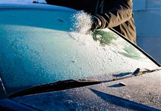 Ice warning for whole of Kent issued by Met Office