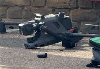 Police officer flying drone that hit child ‘didn’t spot’ overhead cable