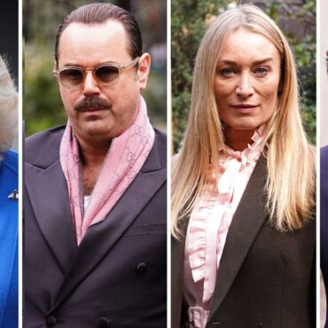 Queen joins stars at Dame Jilly Cooper memorial