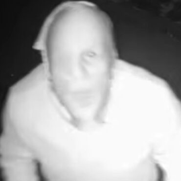 Police share video of burglar falling multiple times during escape