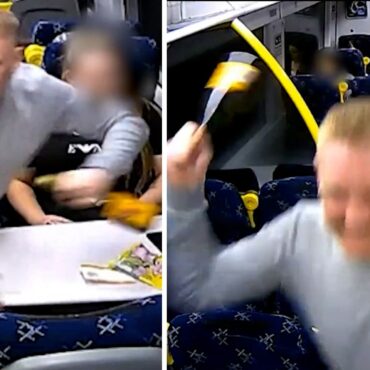 Man jailed for violent glass bottle attack on two train passengers