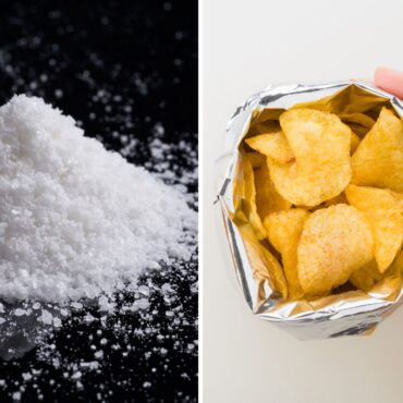 Adults in England eating ’22 bags of crisps a day’ in salt, study says