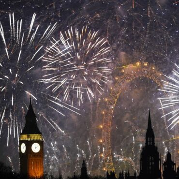 London and Edinburgh welcome 2026 with spectacular displays