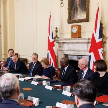 Ministers left in tears as Holocaust survivor makes speech at Number 10