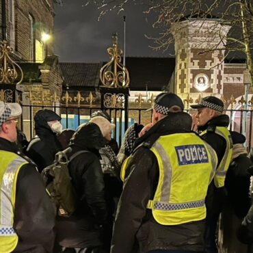 Arrests made after protesters breach prison grounds holding Palestine Action-linked activist