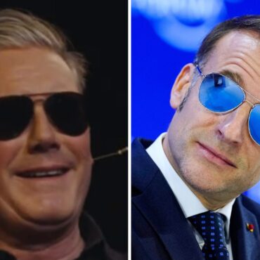 ‘Talk to me, Goose’: Starmer teases Macron with Top Gun mock up
