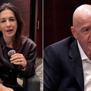 FIFA boss apologises for fans joke – and insists Trump deserved peace prize