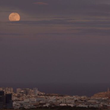 Snow Moon peaks – but there is still time to see it