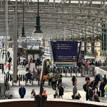 Scotland’s busiest train station to fully reopen more than two weeks after devastating fire