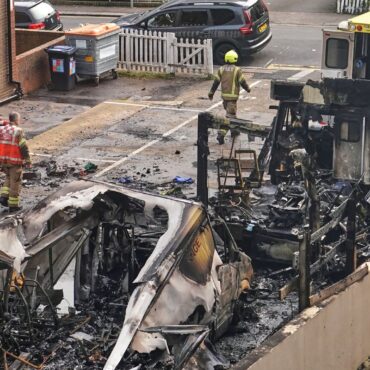 £1.4m raised for Jewish ambulances after arson attack