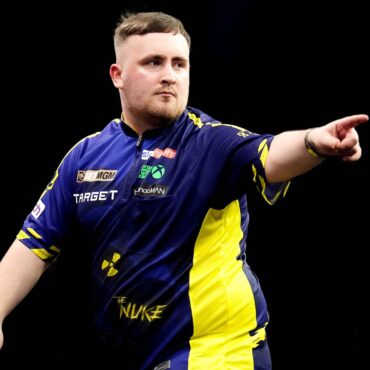 Luke Littler moves to trademark his face