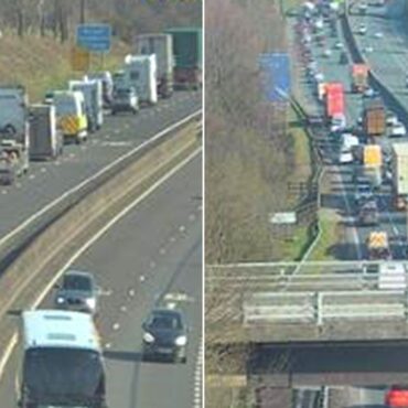 Pedestrian killed in collision that closed stretch of major motorway for more than 15 hours