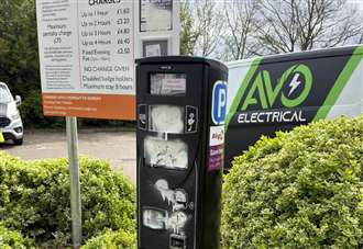 Parking metre vandalised day after parking measures introduced at free car parks