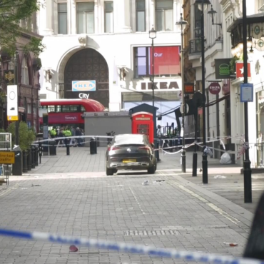 Woman charged with attempted murder after car hit pedestrians in central London
