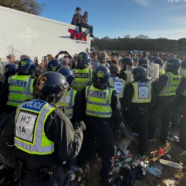 Police take nearly 24 hours to shut down illegal rave
