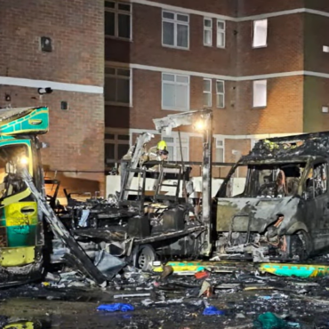 Three more arrested over arson attack on Jewish charity ambulances