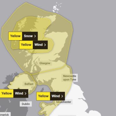 Storm Dave to bring 90mph winds to UK – as forecasters warn of travel disruption