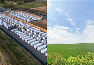 Plans for one of the UK’s biggest battery facilities set for approval on farmland