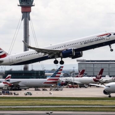 British Airways owner ‘confident’ on jet fuel supply ‘throughout summer’