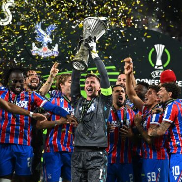 Crystal Palace make history after winning first European trophy