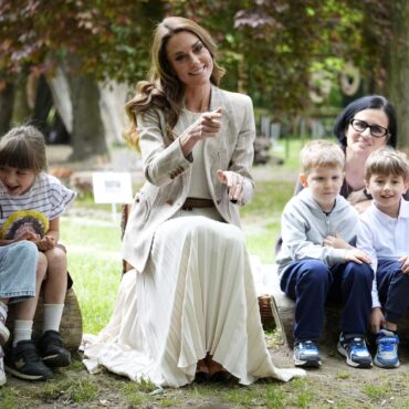 Princess of Wales visits nursery in Italy to learn about innovative teaching methods