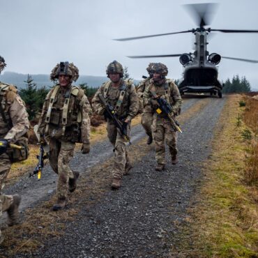 Soldiers prepare for NATO deployment near Russian border with urban combat drills