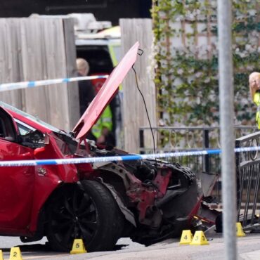 Man charged with multiple counts of attempted murder after car hits pedestrians