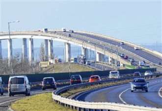Drivers warned of delays after crash on busy bridge