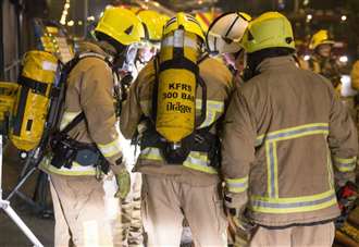 One person hurt in early-morning house blaze