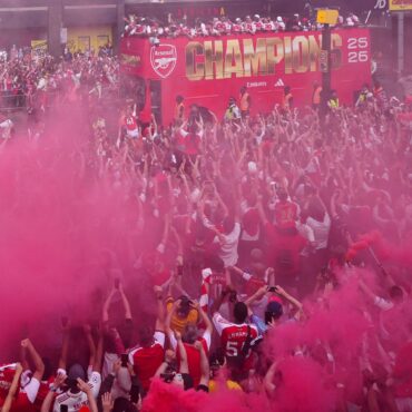 Police investigating six stabbings after Arsenal parade