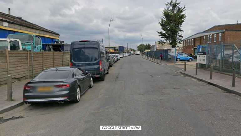 Three people stabbed in east London