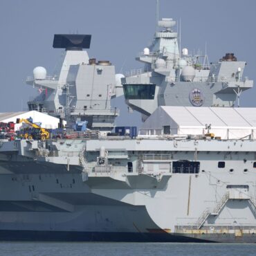 Technical issue detected on one of UK’s biggest warships