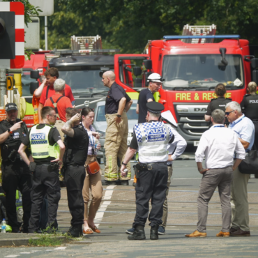 One killed and child left with life-threatening injuries after train hits car