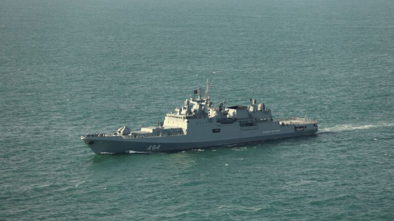 What we know about Russian warship that fired warning shots in English Channel