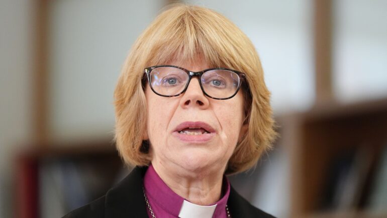 Archbishop of Canterbury says ‘shame is ours’ as she apologises for forced adoptions