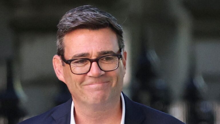 Burnham warned of ‘early challenge’ awaiting him in No 10