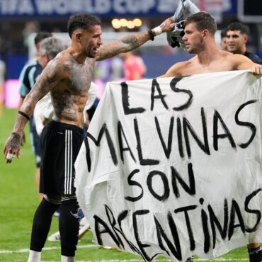 FIFA opens disciplinary case against Argentina FA over Falklands banner and other incidents