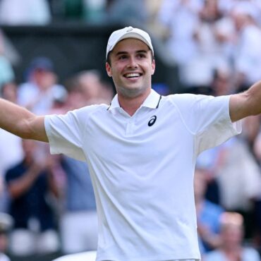 Britain’s wild card Arthur Fery reaches Wimbledon quarter-finals