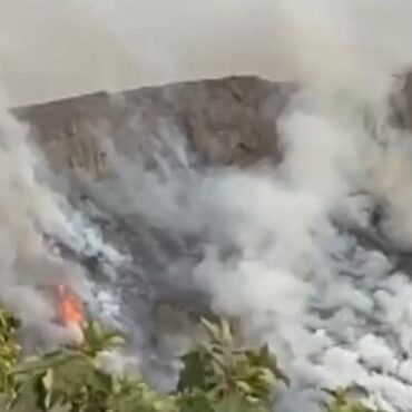 Fire breaks out at Arthur’s Seat in Edinburgh