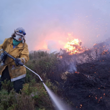 ‘Climate change is happening’ warns Swinney as Cairngorms wildfire continues