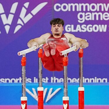 England gymnast taken to hospital after horror fall at Commonwealth Games