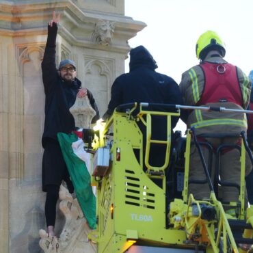 Pro-Palestine protester dodges jail for climbing Big Ben tower